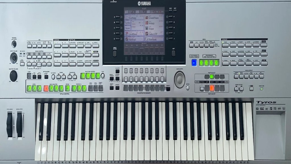 Styles files TYROS 1 pour Clavier Yamaha